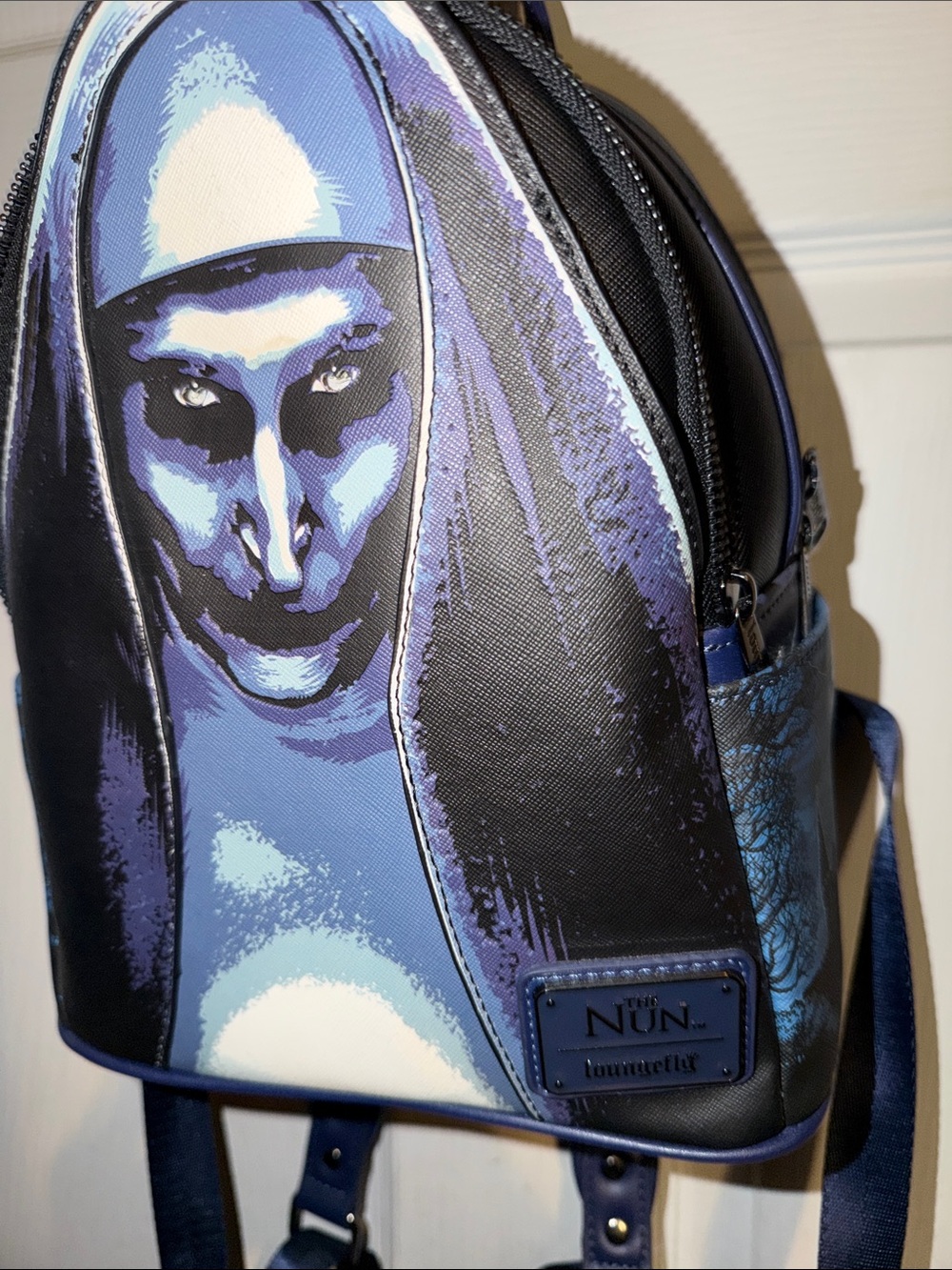 Loungefly The Nun backpack. The eyes light up! - Picture 3 of 5